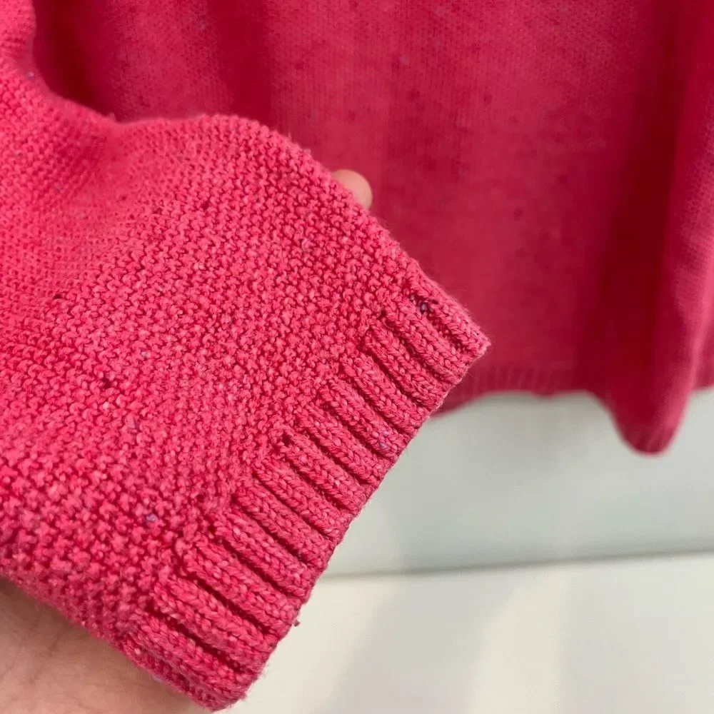 Talbots Tweed Cable Yoke Sweater - Picture 6 of 9